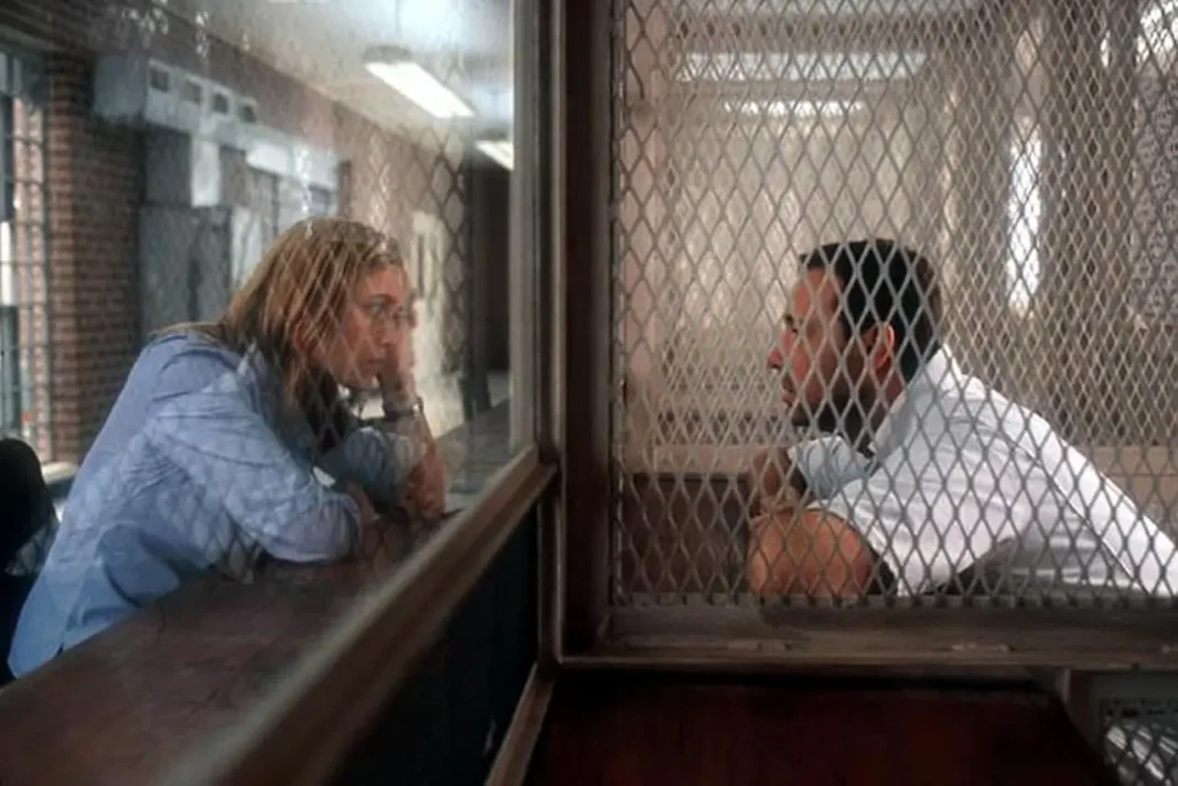 Kevin Spacey e Kate Winslet in The Life of David Gale