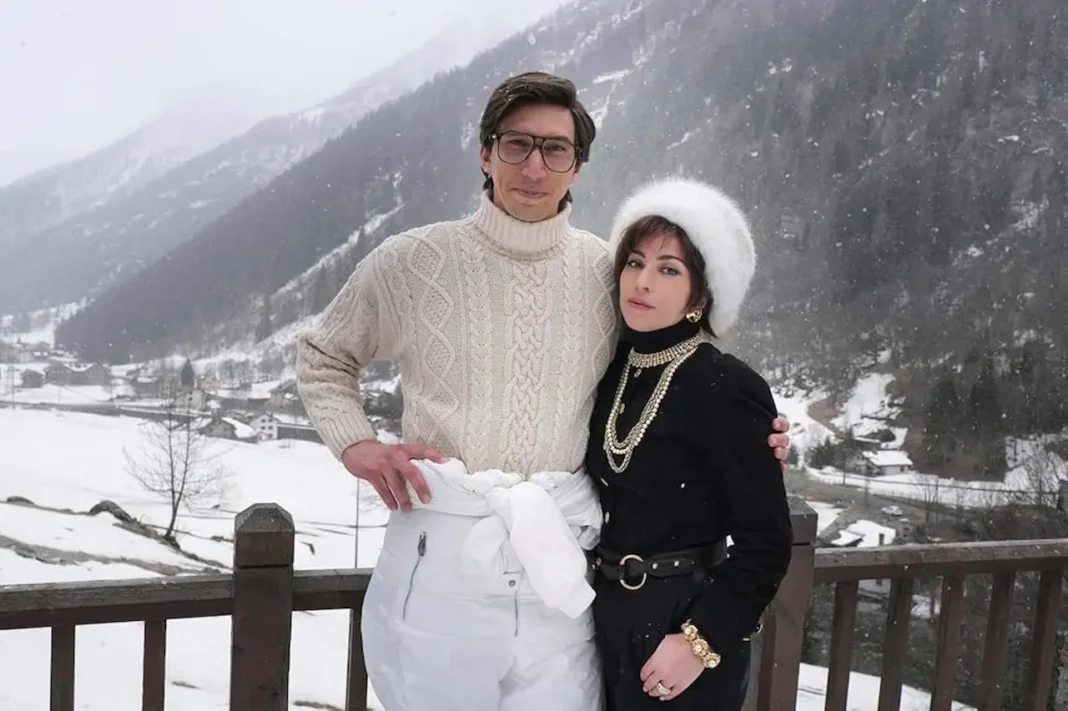 Lady Gaga e Adam Driver in House of Gucci