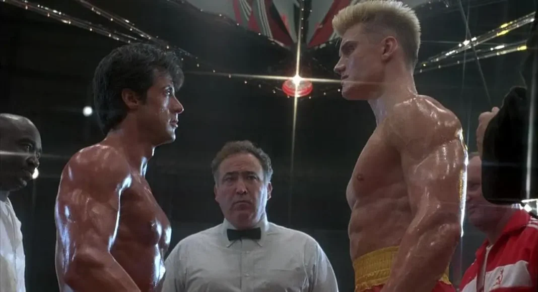 Rocky IV Sylvester Stallone Dolph Lundgren