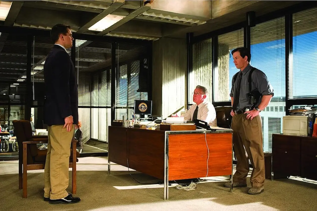 The Departed - Il bene e il male Leonardo DiCaprio Martin Sheen Mark Wahlberg