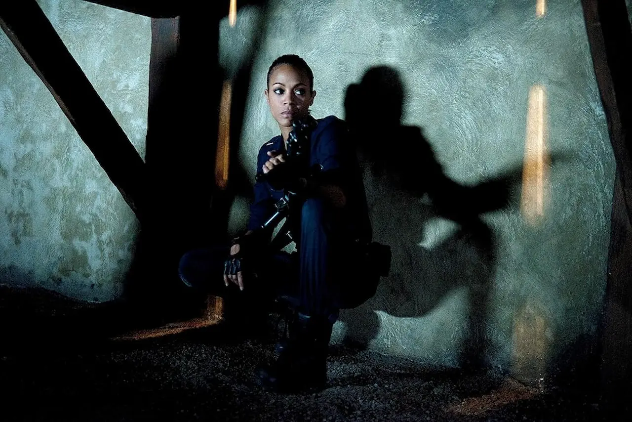 Zoe Saldana in Colombiana