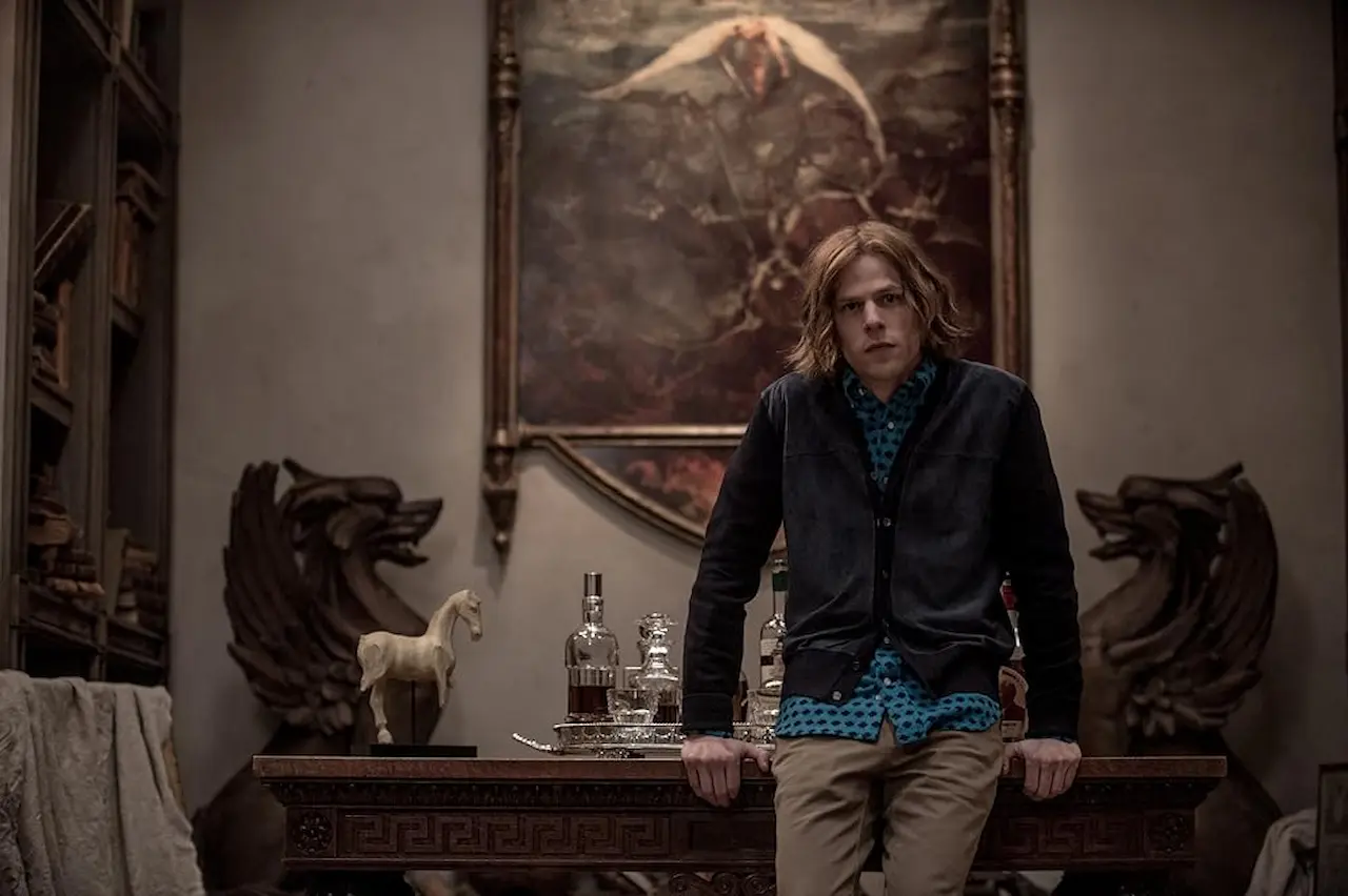 Jesse Eisenberg in Batman v Superman Dawn of Justice