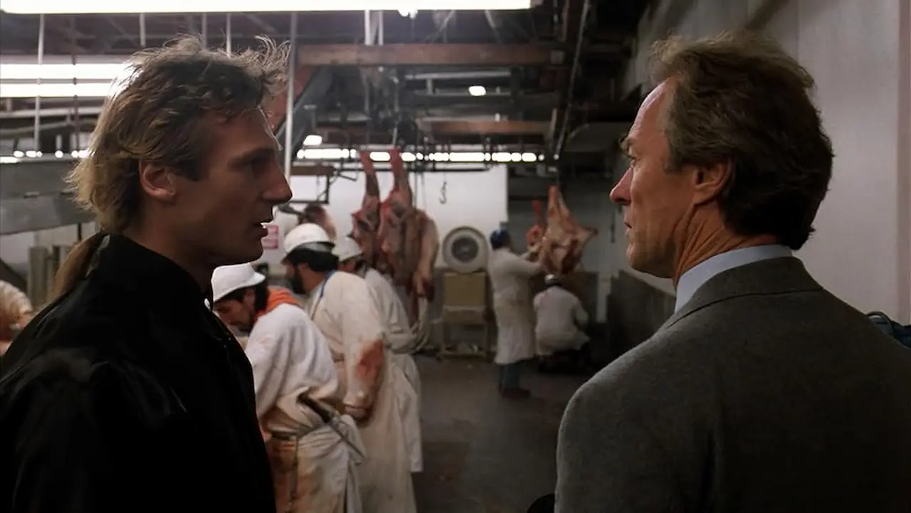 Liam Neeson e Clint Eastwood in Scommessa con la morte