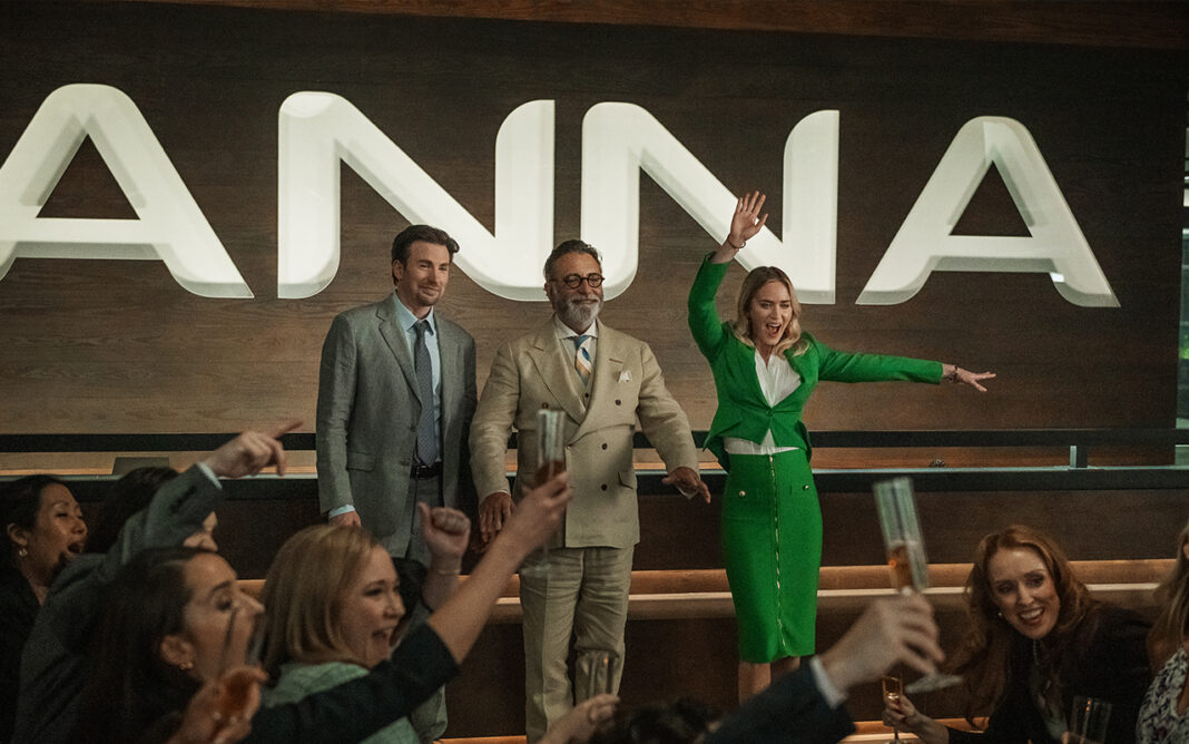 Pain Hustlers Il business del dolore Emily Blunt Chris Evans
