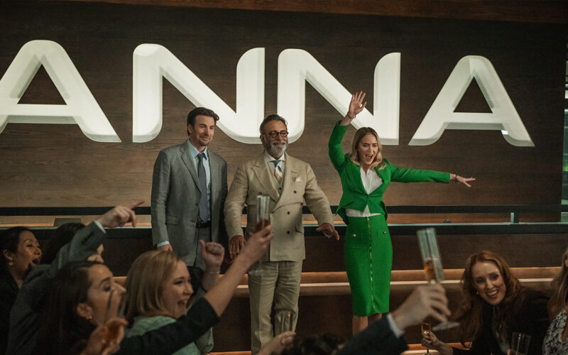 Pain Hustlers Il business del dolore Emily Blunt Chris Evans