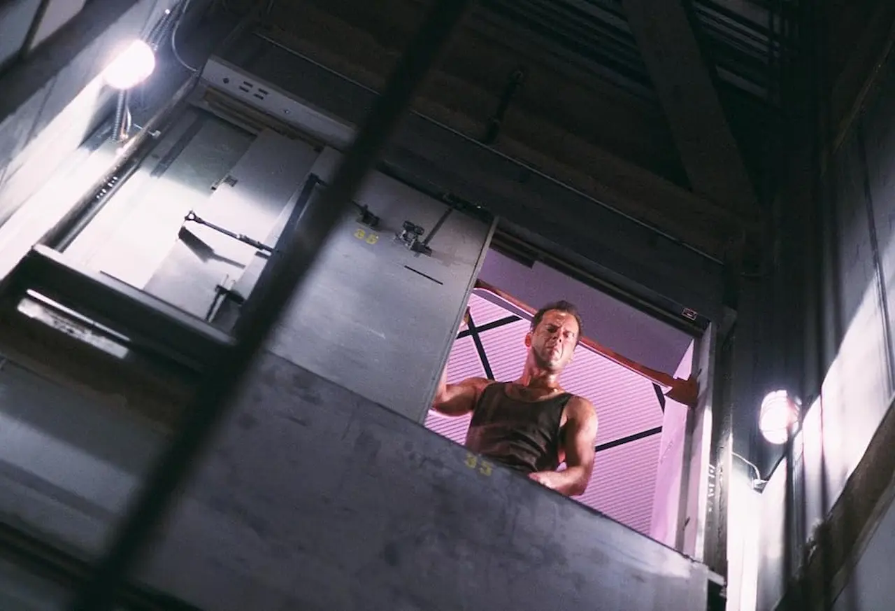 Bruce Willis in Die Hard - Trappola di cristallo