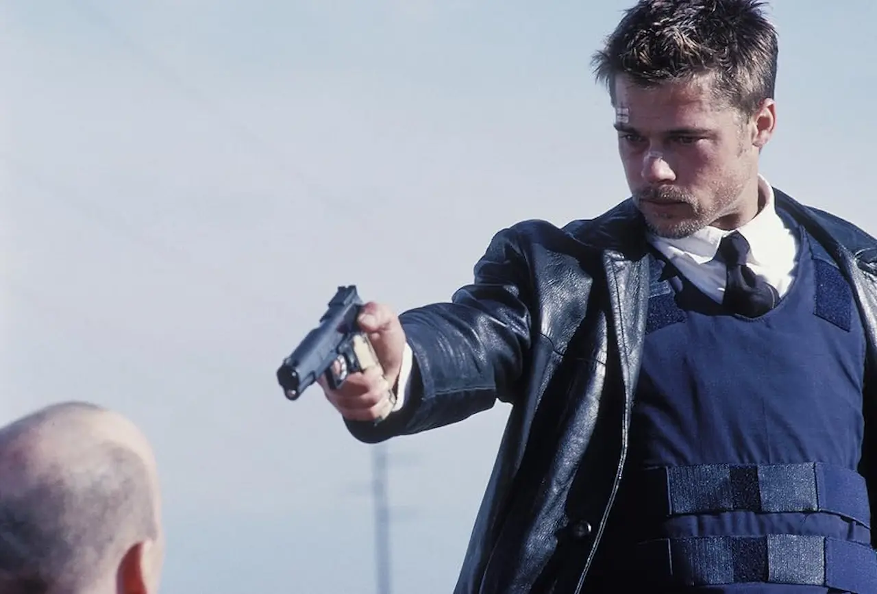 Brad Pitt in Seven