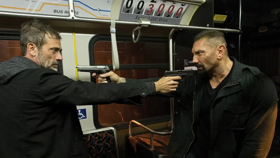 Bus 657 - Heist cast Jeffrey Dean Morgan Dave Bautista