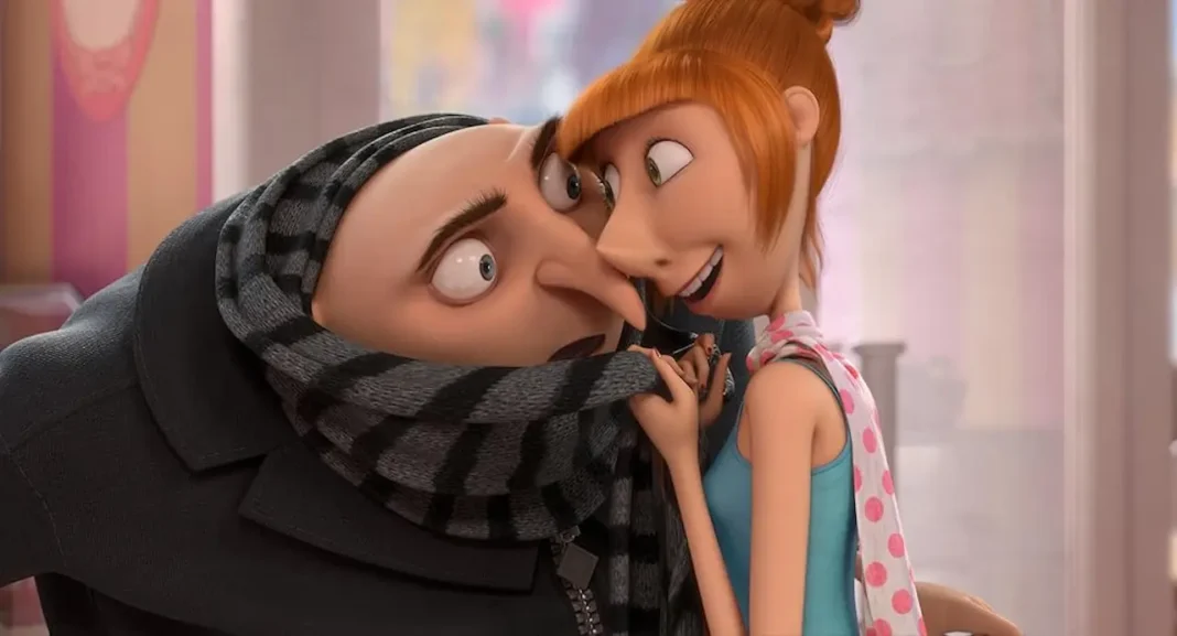 Steve Carell e Kristen Wiig in Cattivissimo me 2