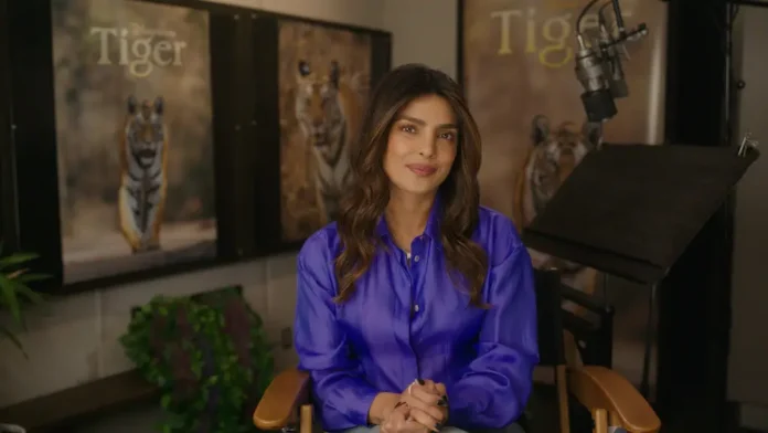 Priyanka Chopra Jonas voce narrante di Tiger