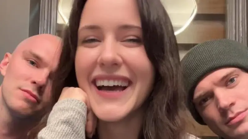 Superman set Rachel Brosnahan