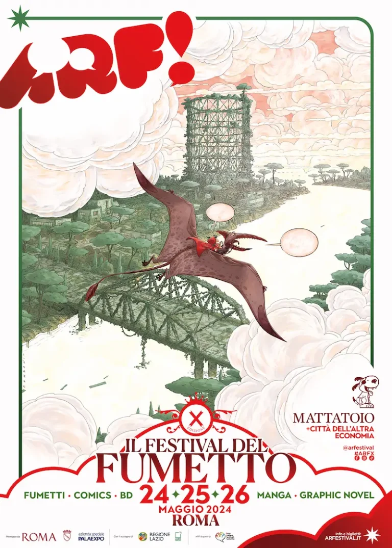 ARF! Festival del Fumetto, Silvio Camboni firma il poster della decima edizione ARF! Festival del Fumetto, Silvio Camboni firma il poster della decima edizione