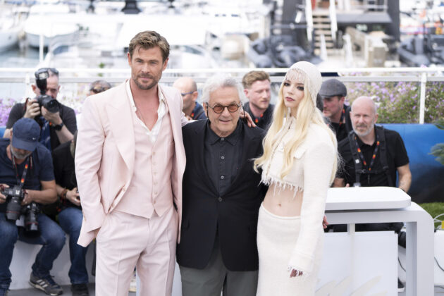 Chris Hemsworth, George Miller e Anya Taylor-Joy