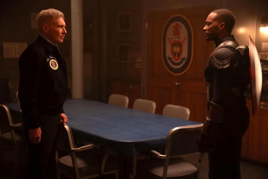 Captain America: Brave New World Harrison Ford Anthony Mackie