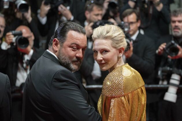 Denis Menochet e Cate Blanchett