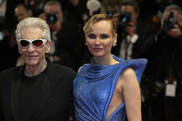 Diane Kruger e David Cronenberg