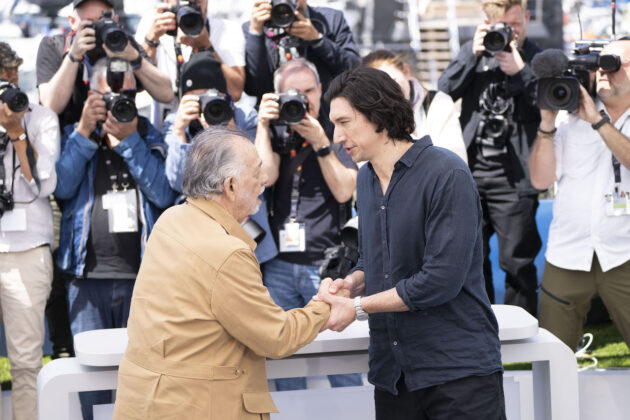 Francis Ford Coppola e Adam Driver