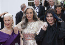 Iris Berben, Andie MacDowell, Helen Mirren 2