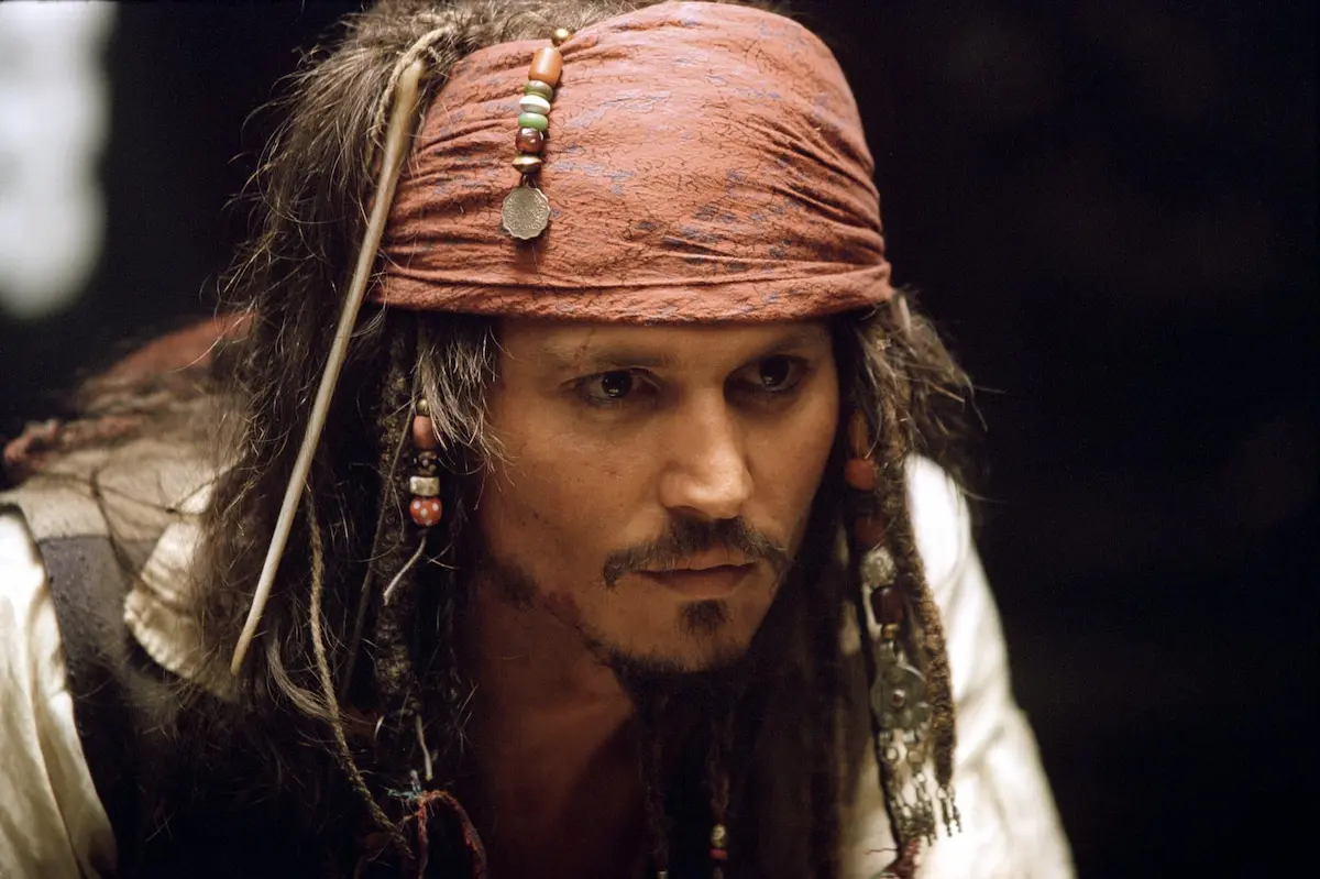 Johnny Depp in La maledizione della prima luna