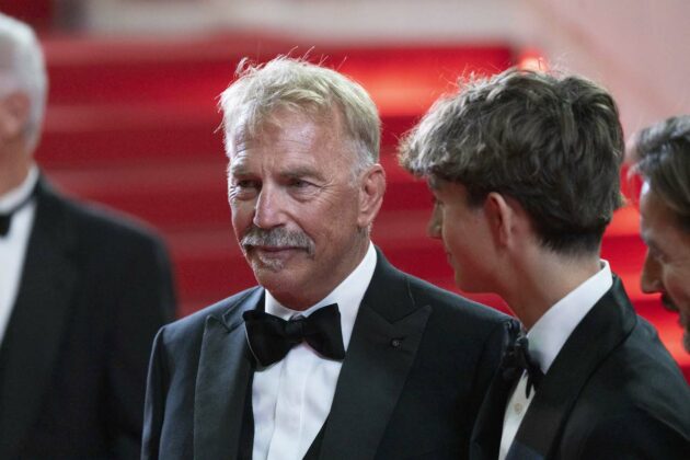 Kevin Costner e Hayes Logan Costner