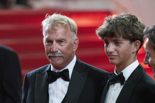 Kevin Costner e Hayes Logan Costner
