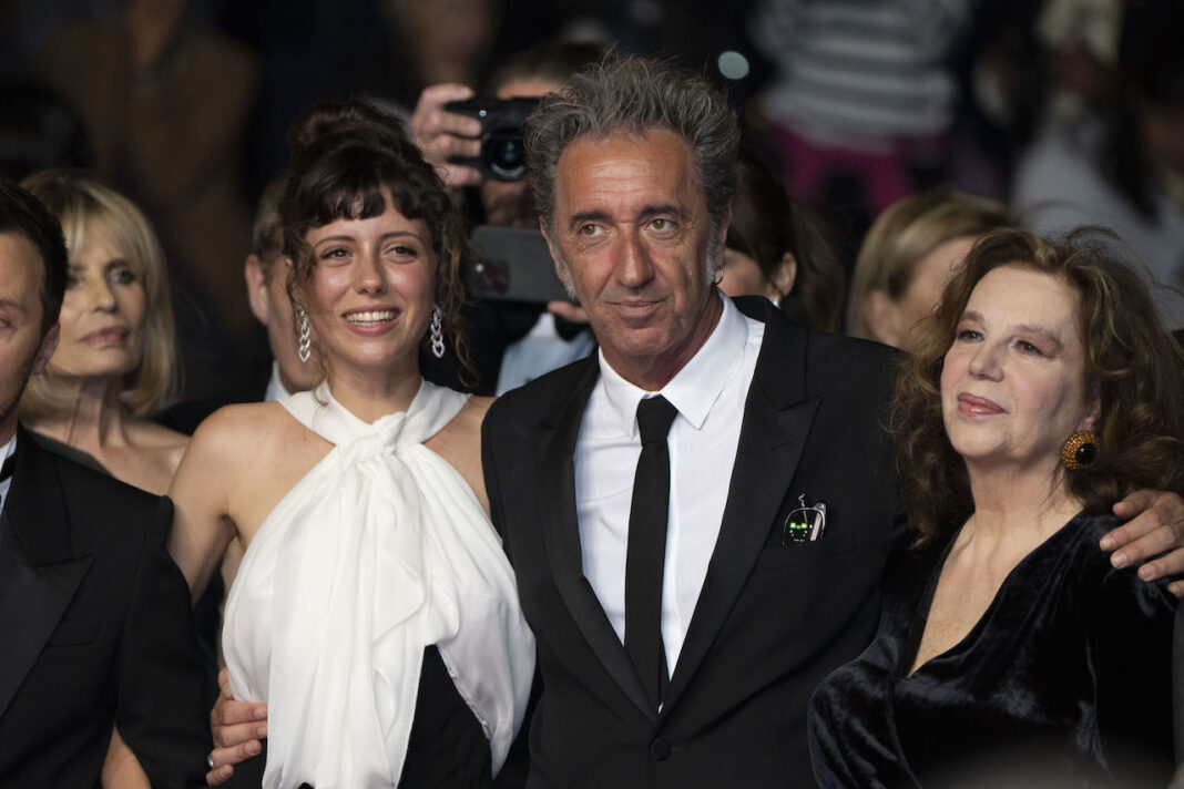 Paolo Sorrentino e il cast