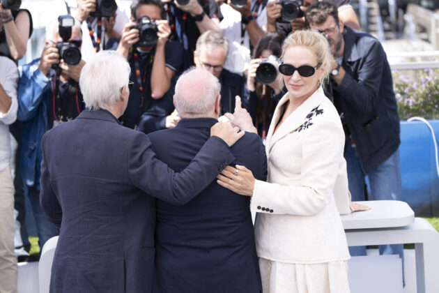Richard Gere, Paul Schrader e Uma Thurman