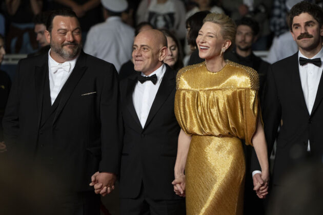 Rolando Ravello, Cate Blanchett e Denis Menochet