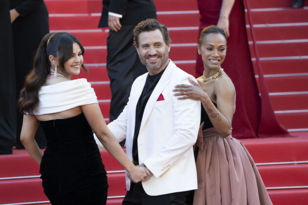 Selena Gomez, Édgar Ramírez e Zoe Saldana