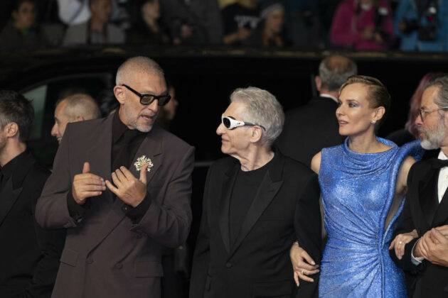 Vincent Cassel, Diane Kruger e David Cronenberg