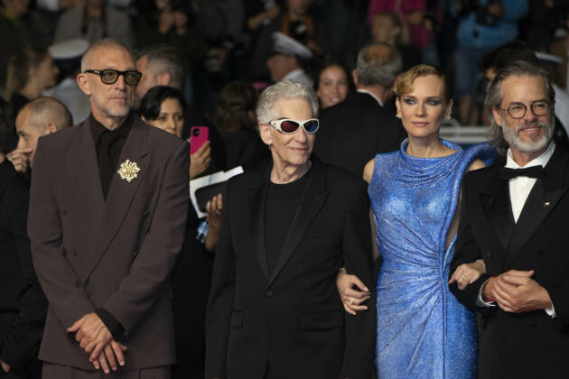 Vincent Cassel, Diane Kruger e David Cronenberg