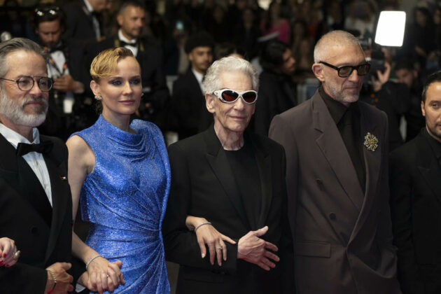 Vincent Cassel, Diane Kruger e David Cronenberg