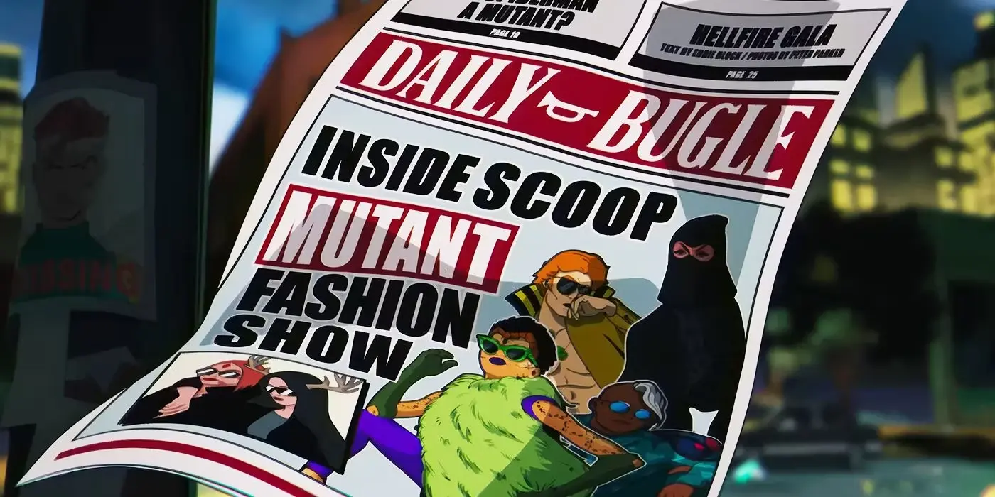 X-Men '97 daily bugle paper