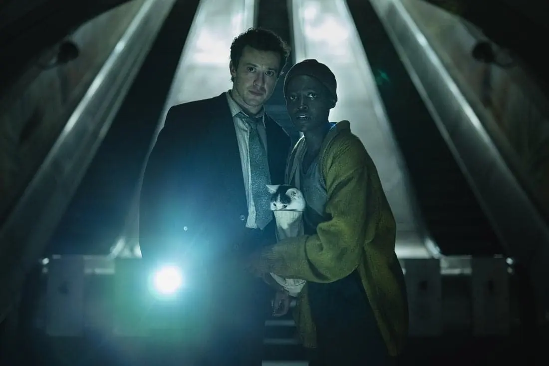 Lupita Nyong'o e Joseph Quinn in A Quiet Place - Giorno 1