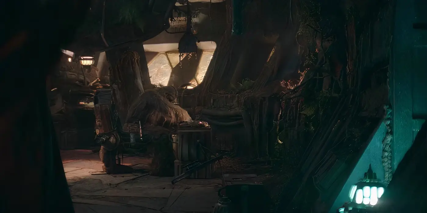 the acolyte kelnacca bowcaster-wookiee