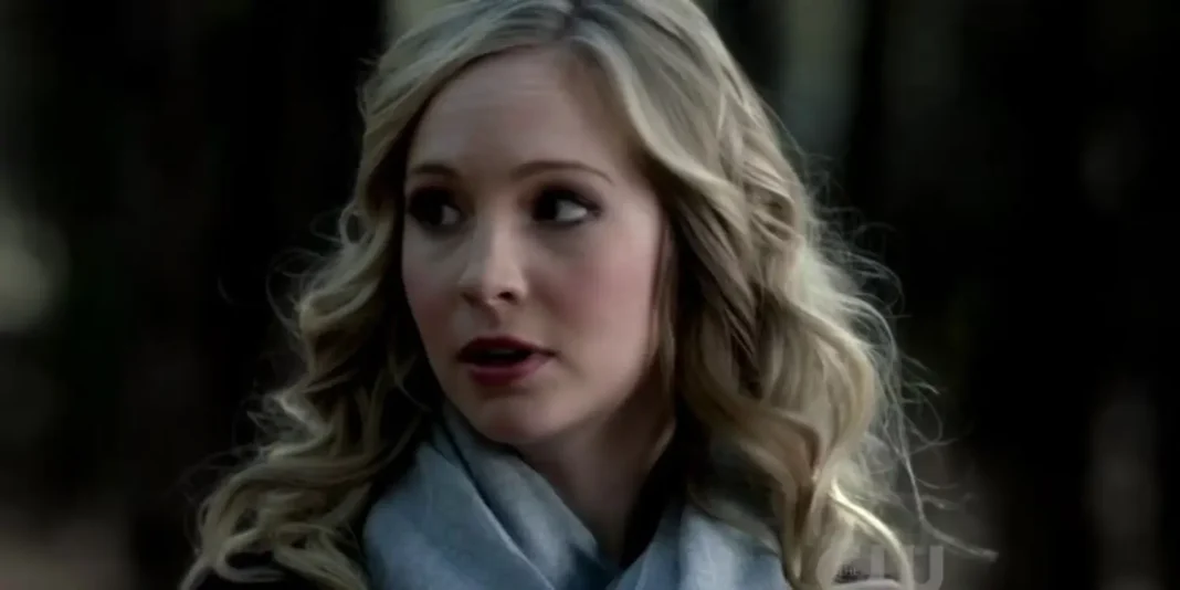 Caroline Forbes interpretata da Candice King