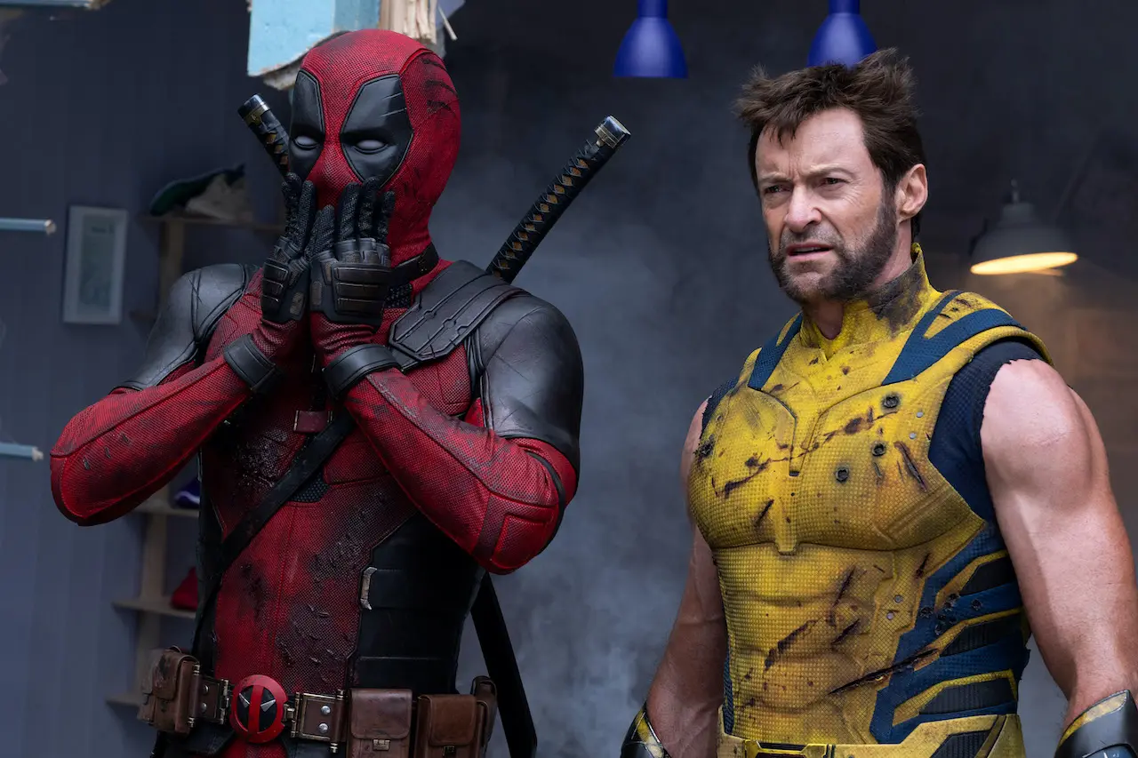 Ryan Reynolds e Hugh Jackman in Deadpool & Wolverine