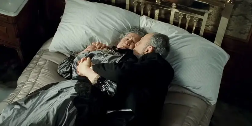 Titanic coppia di anziani