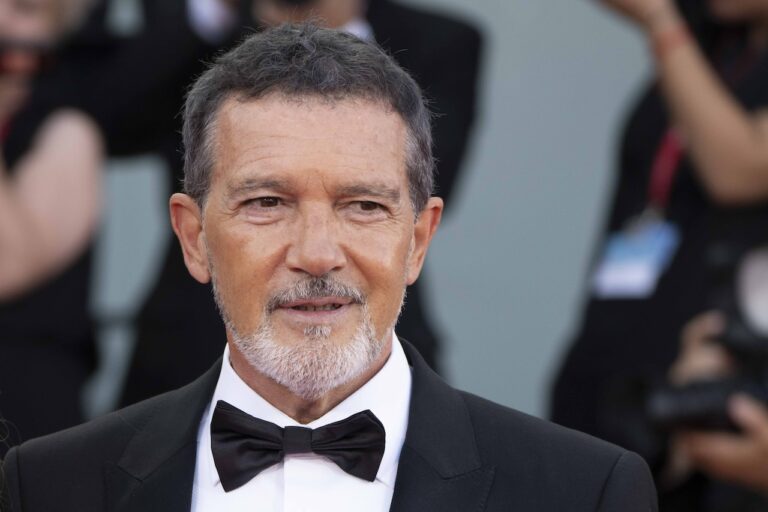 Antonio Banderas al Torino Film Festival per ricevere la “Stella della Mole”