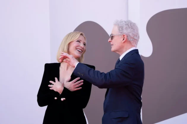 Kevin Klein e Cate Blanchett