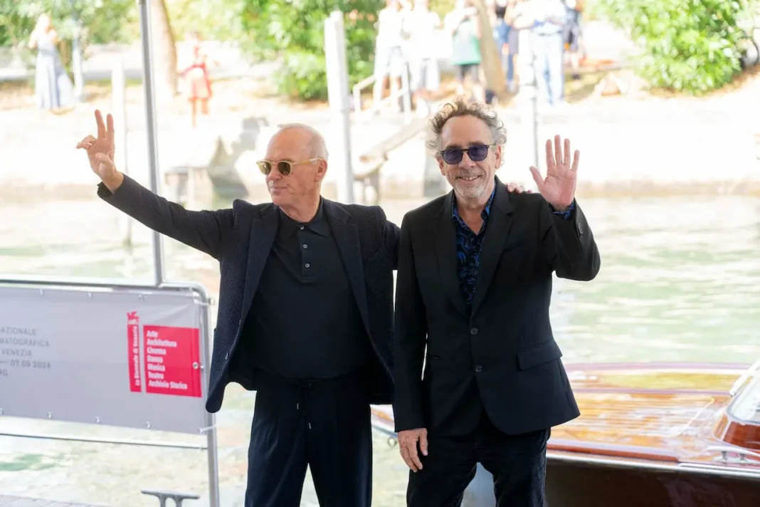 Tim Burton e Michael Keaton 1