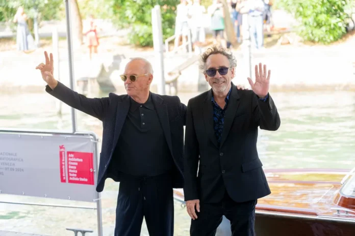 Tim Burton e Michael Keaton 1