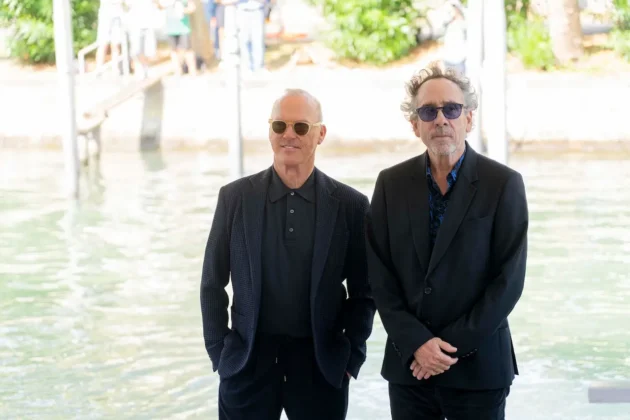Tim Burton e Michael Keaton 1