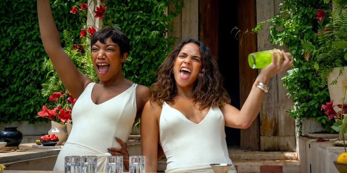 blink twice naomi ackie adria arjona