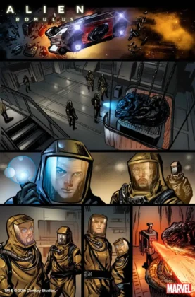Alien: Romulus fumetto prequel