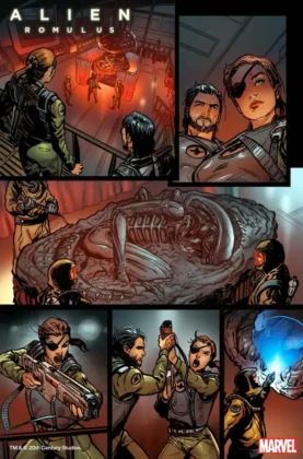 Alien: Romulus fumetto prequel