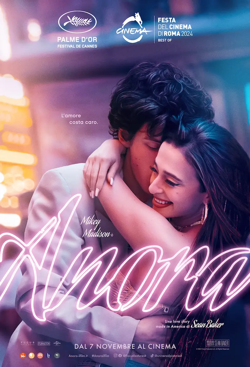 Anora poster film (2024)