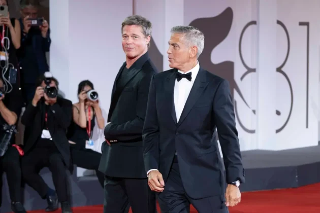 Brad Pitt e George Clooney