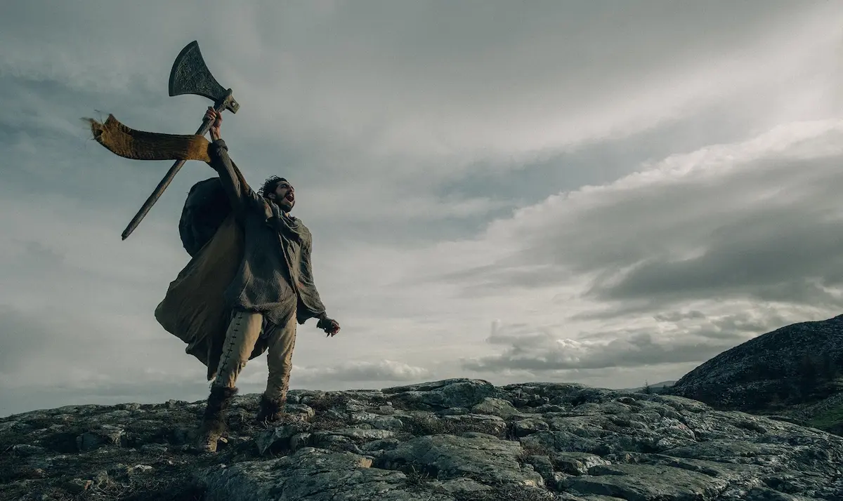 Dev Patel in Sir Gawain e il Cavaliere Verde (2021)