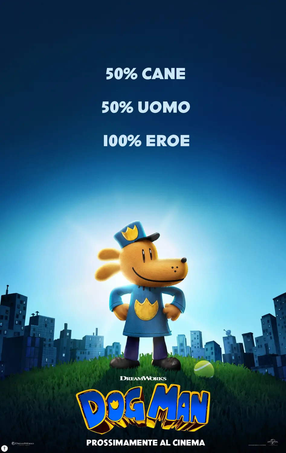 Dog Man Poster Film 2024